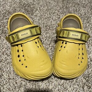 Crocs Yellow Clogs